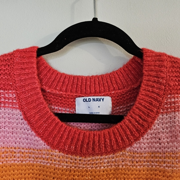Rainbow striped knit sweater - Picture 5 of 5